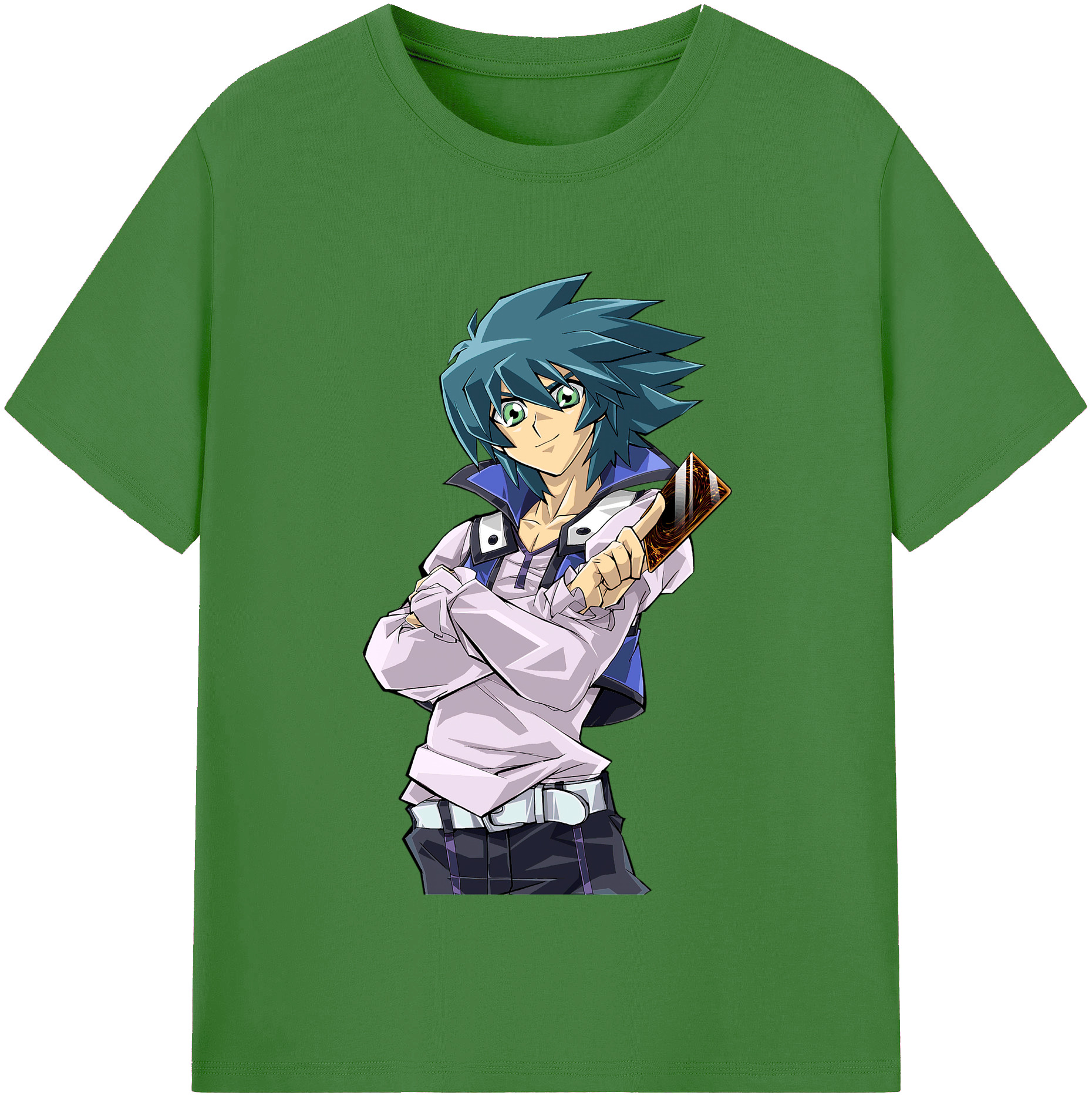 （画像用） 遊☆戯☆王 Yu-Gi-Oh! レディースカジュアルプリントTシャツ（綿100％）